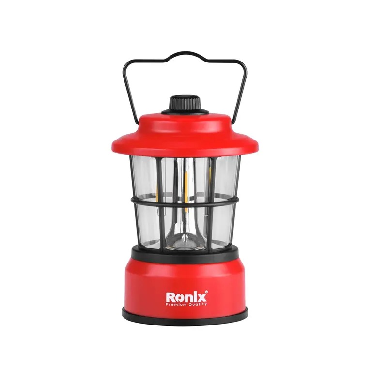 چراغ فانوسی باتری خور کمپی رونیکس RH-4297