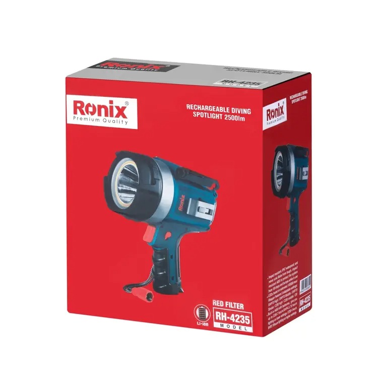 نورافکن تفنگی شارژی رونیکس RH-4235
